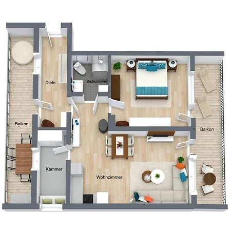 Apartamento Heidi -207-